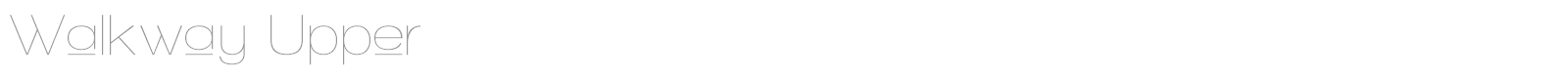Walkway font preview
